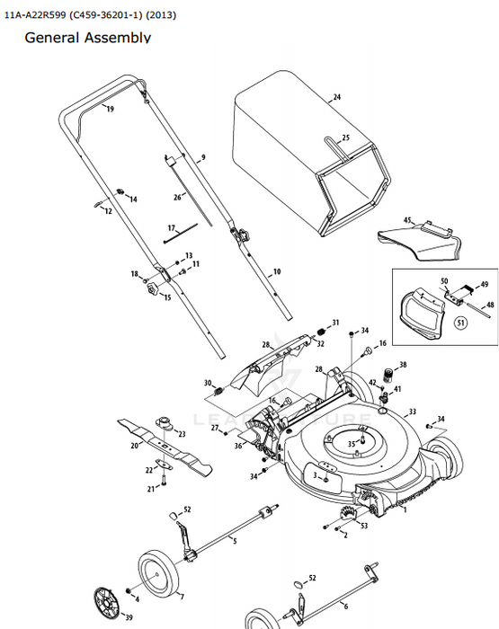 C459-36201 Manual for Craftsman MTD Lawnmower